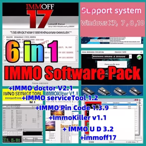 Logiciel de décodage universel IMMO OFF le plus récent, pack de services,